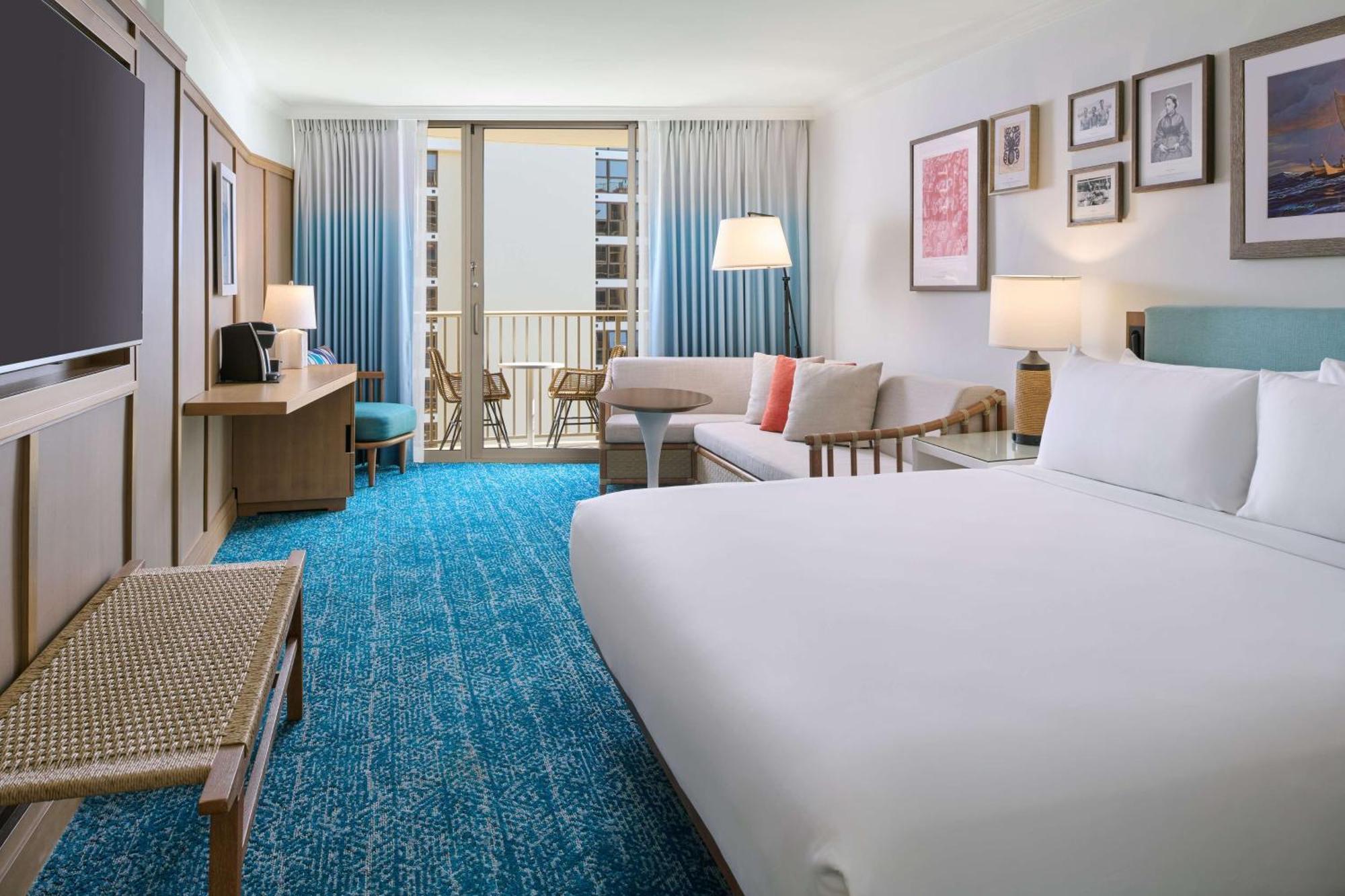 Suite con 1 Letto King-Size e Vista Oceano